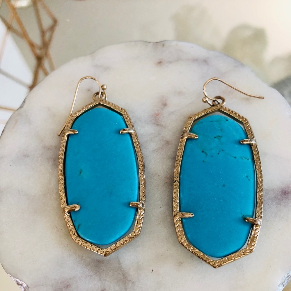 Kendra Scott Elle Turquoise Earrings